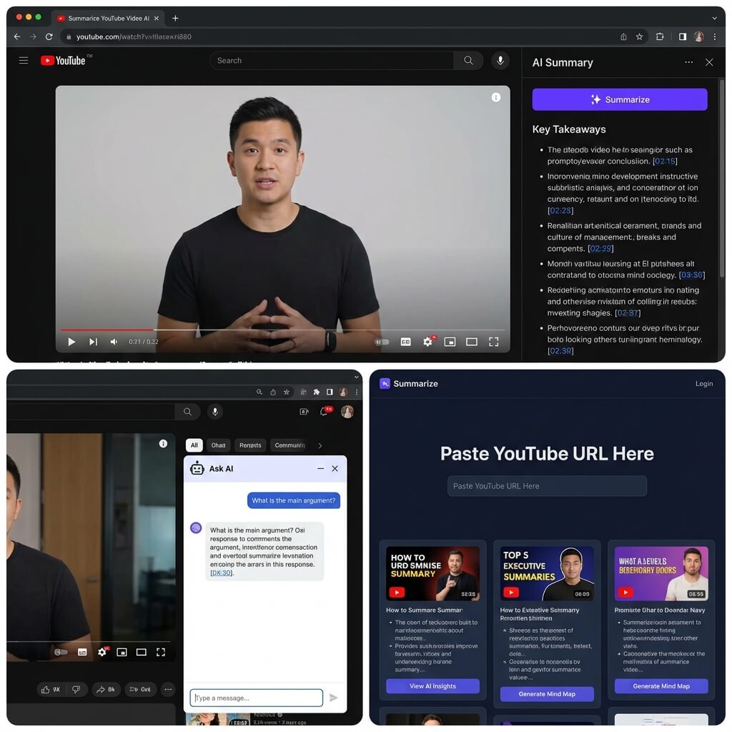Summarize YouTube Video AI for Creators