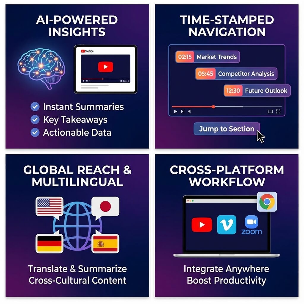 YouTube Video AI Summarizer for Business